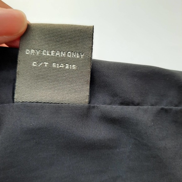 Taylor Statement Collar Black & Cream Dress Women's Size 6 - Picture 8 of 9